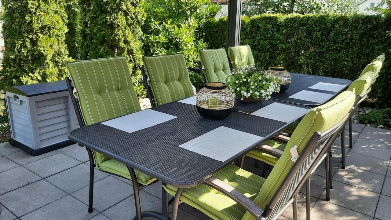 Ferienwohnung Mit Japangarten Karlstadt Esterno foto